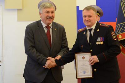 Сотрудники органов внутренних дел получили награды Рязанской областной Думы